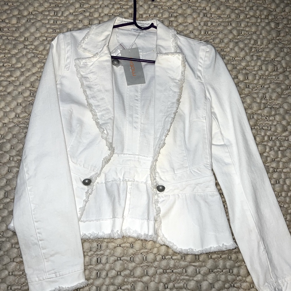 Cotton Blazer. - image 2
